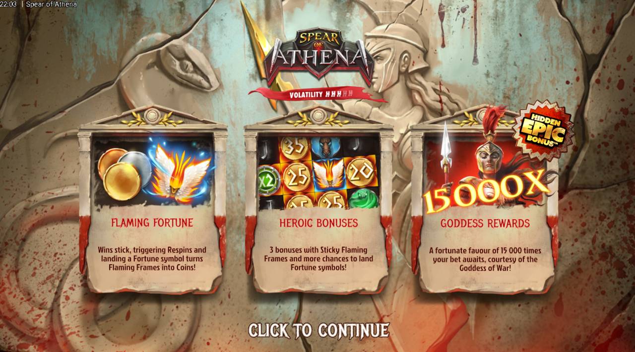 Spear Of Athena (Hacksaw Gaming) Image 1